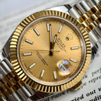 Rolex Date Just Watch Yellow Dial 36/41mm