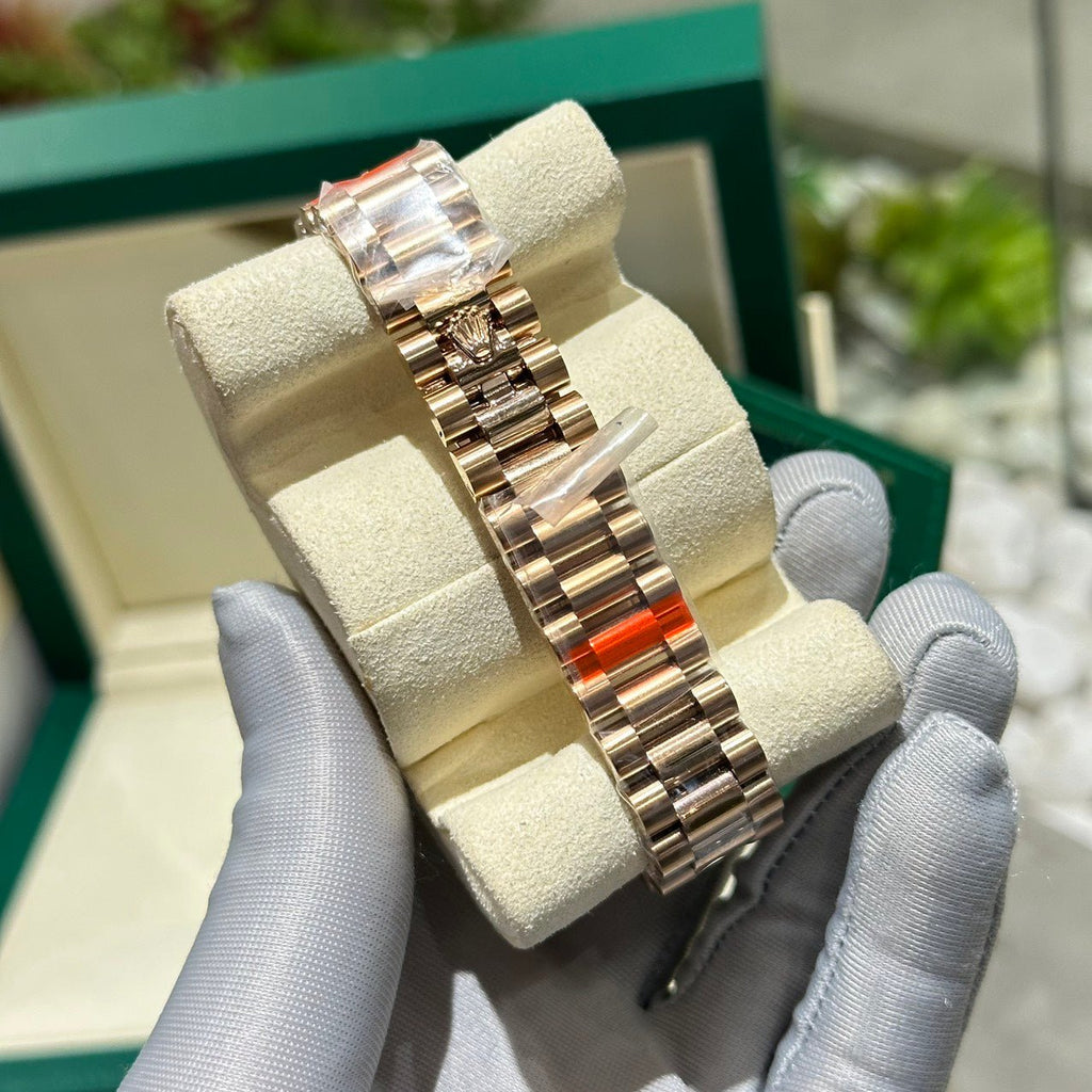Rolex DateJust Watch Chocolate Dial Oyster Strap 31mm