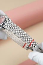 Rolex DateJust Lady Watch Pink Dial Jubilee Strap 31mm