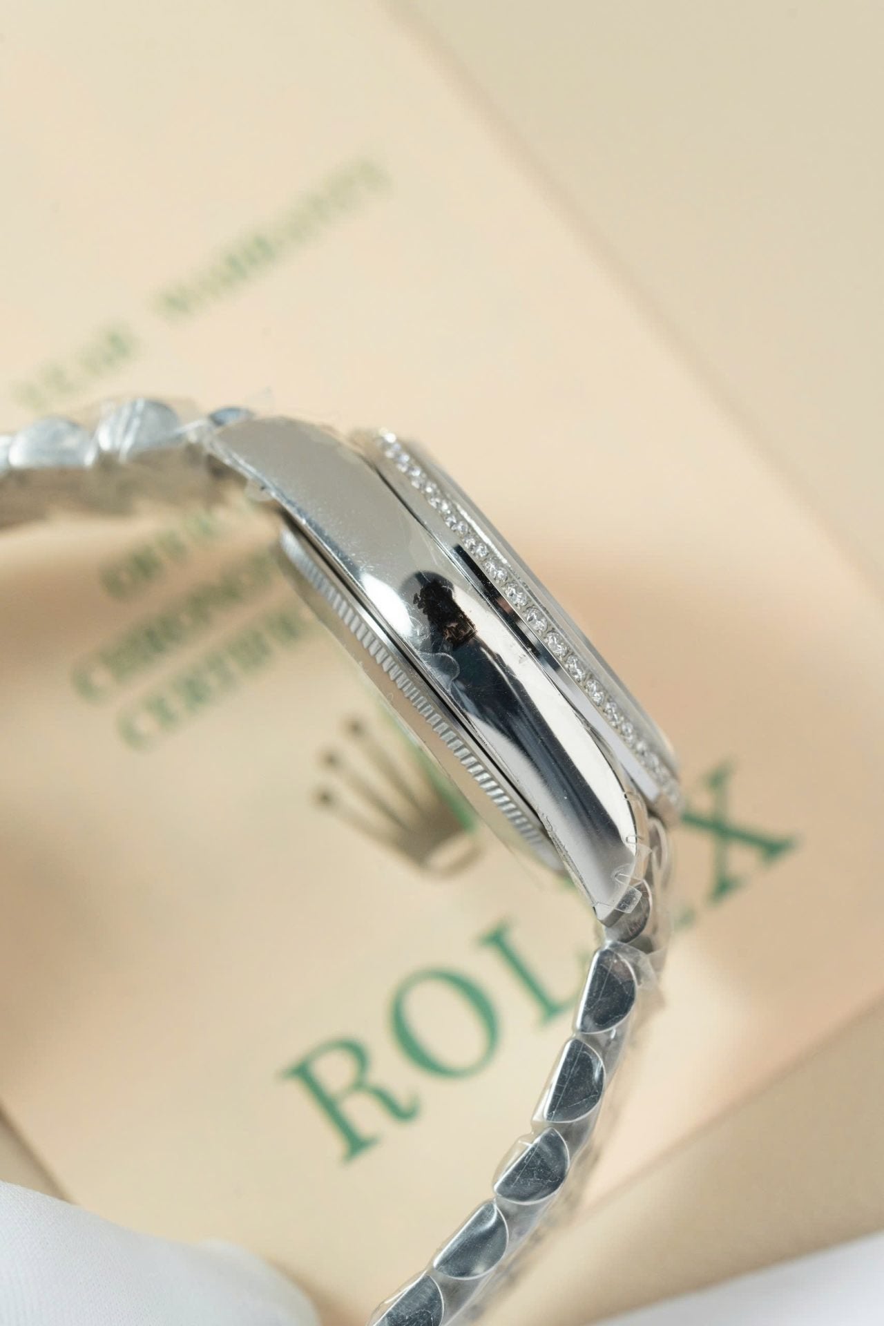 Rolex DateJust Lady Watch Gray Dial Jubilee Strap 31mm