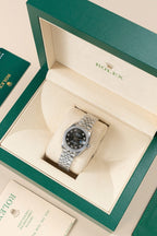 Rolex DateJust Lady Watch Gray Dial Jubilee Strap 31mm
