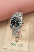 Rolex DateJust Lady Watch Gray Dial Jubilee Strap 31mm