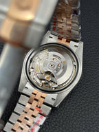 Rolex DateJust Dial Chocolate Watch Gold Wrapped 41mm