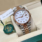 Rolex DateJust Dial Mother Of Pearl Gold Wrapped 41mm