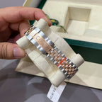 Rolex DateJust Dial Mother Of Pearl Gold Wrapped 41mm