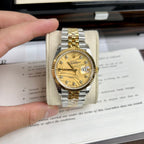 Rolex Date Just Watch Demi Gold Jubilee Strap 36/41mm