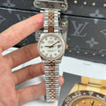 Rolex DateJust Women Rose Gold Watch MOP Dial Jubilee Strap 31mm