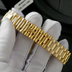 Rolex DateJust Butterfly Dial Gold Wrapped 18K + Diamonds Moissanite 31mm