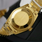 Rolex DateJust Butterfly Dial Gold Wrapped 18K + Diamonds Moissanite 31mm