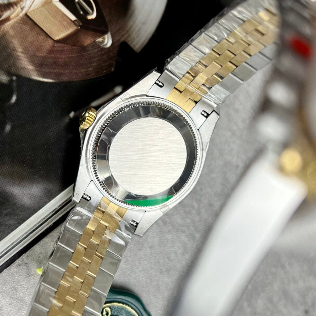 Rolex Watch Date Just Mother of Pearl Dial Demi Gold Dial 31mm