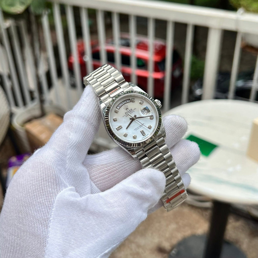 Rolex DateJust Mother Of Pearl Watch 36mm