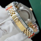 Rolex DateJust Men Good Watch 18K Gold Wrapped 41mm