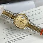 Rolex Date Just Watch Yellow Dial 36/41mm