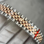 Rolex DateJust Watch Gold Wrapped Chocolate Dial 31mm