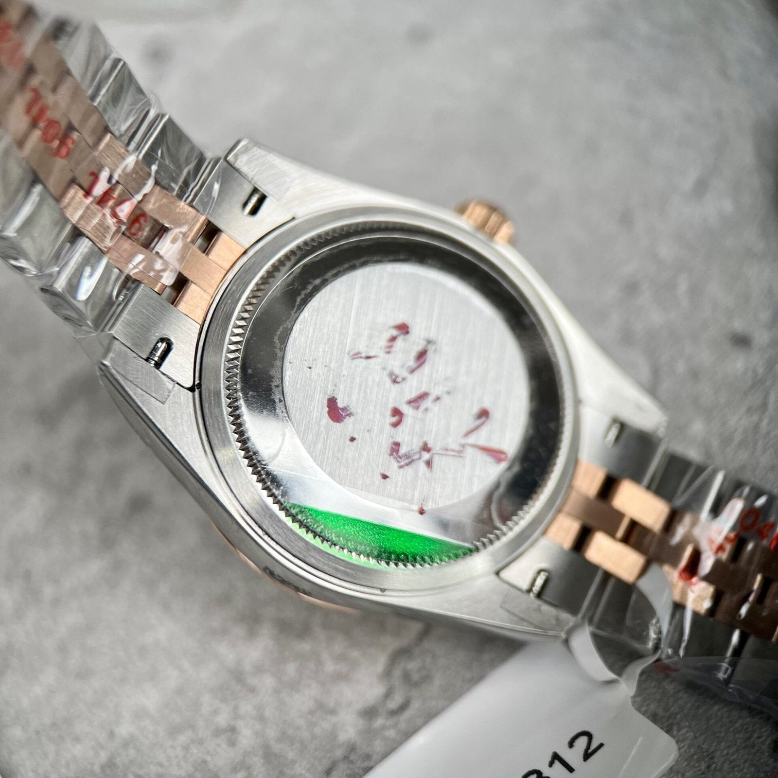 Rolex DateJust Watch Gold Wrapped Chocolate Dial 31mm