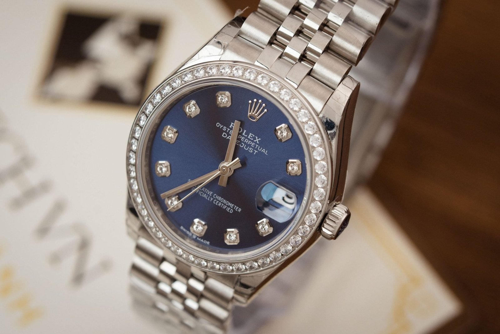 Rolex Watch Date Just Strap Jubilee 31mm