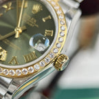 Rolex DateJust Women’s Watch With Stone Bezel 31mm