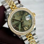 Rolex DateJust Women’s Watch With Stone Bezel 31mm