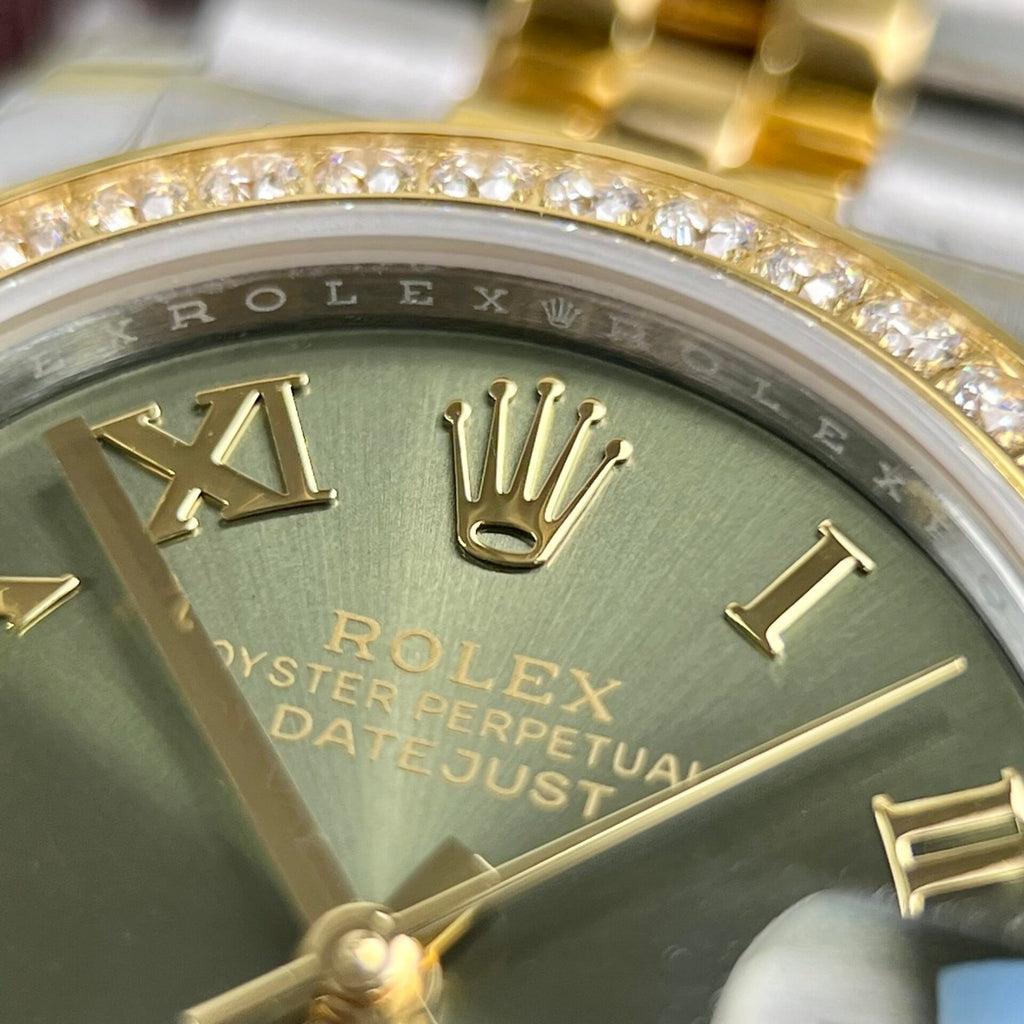 Rolex DateJust Women’s Watch With Stone Bezel 31mm
