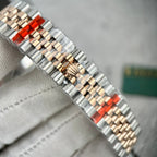 Rolex DateJust Watch Flower Dial With Diamond Bezel 31mm