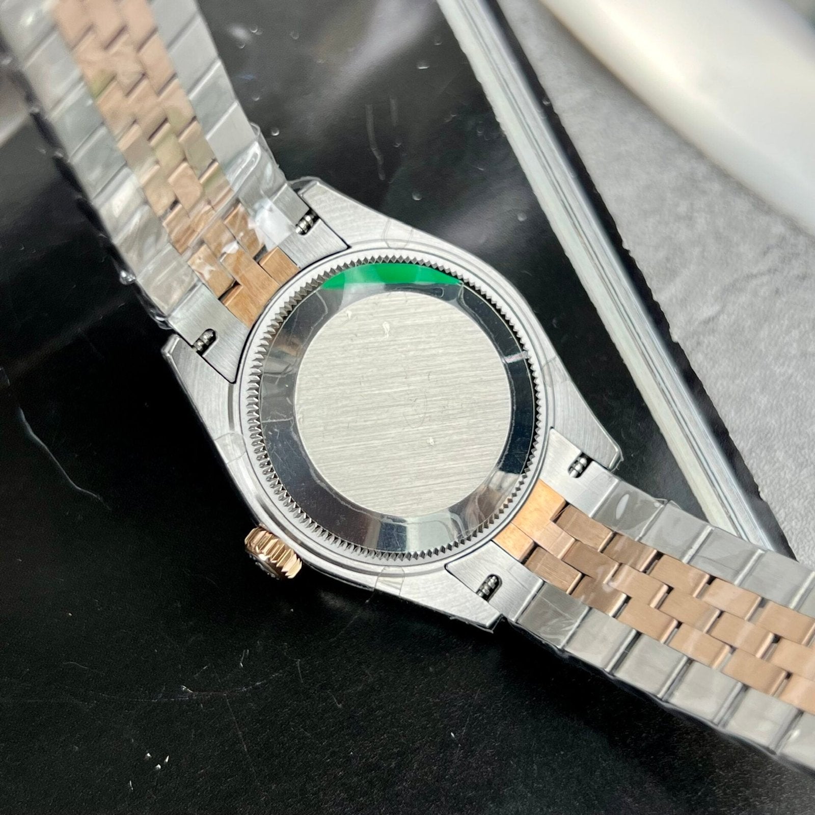 Rolex DateJust Watch Flower Dial With Diamond Bezel 31mm