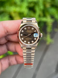 Rolex DateJust Chocolate Dial 31mm