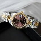 Rolex DateJust Wine Dial Watch Jubilee Strap 31mm