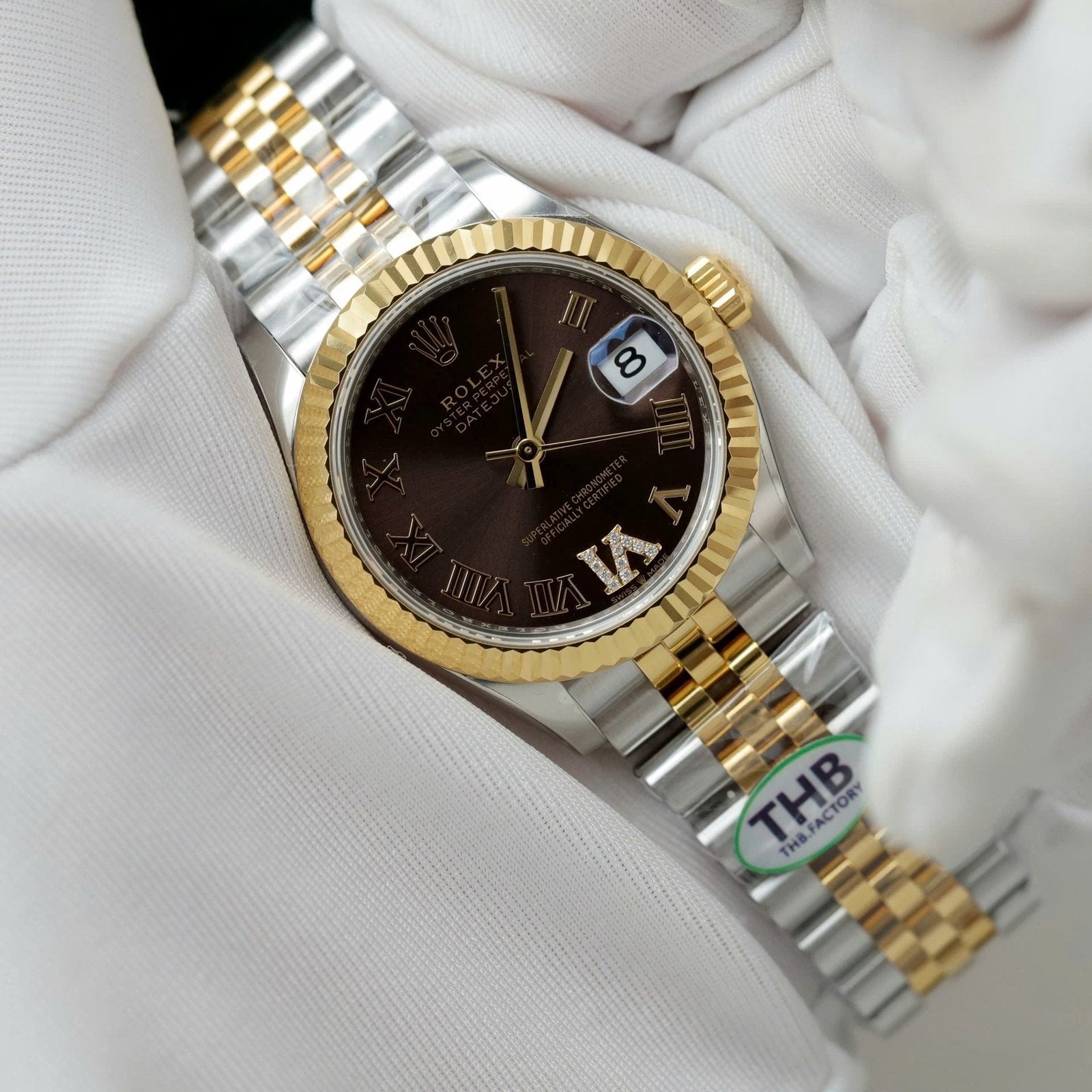 Rolex DateJust Watch Jubilee Strap 31mm