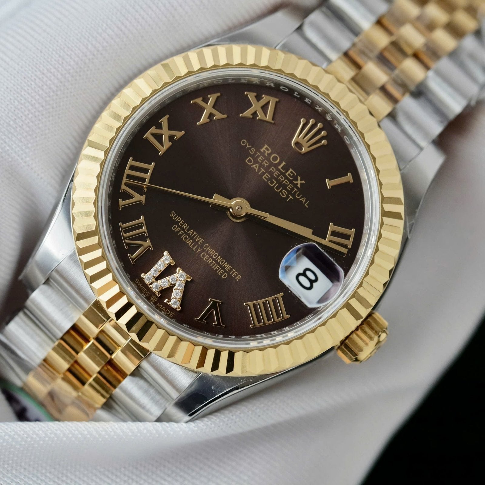 Rolex DateJust Watch Jubilee Strap 31mm
