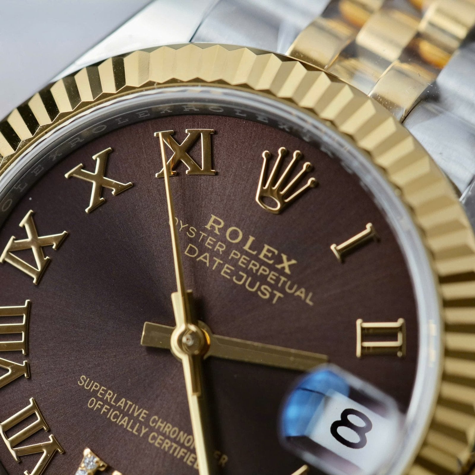 Rolex DateJust Watch Jubilee Strap 31mm