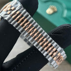 Rolex Date Just Watch Womens Mother Of Pearl Dial 31mm