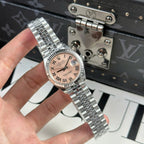 Rolex DateJust Watch Women Dial Pink Automatic Movement 31mm