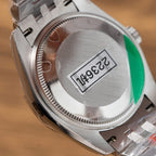Rolex DateJust Watch Mother Of Pearl Dial With Moissanite Bezel 31mm