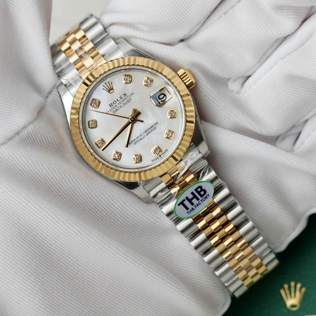 Rolex DateJust Women Dial Mother Of Pearl Watch 31mm