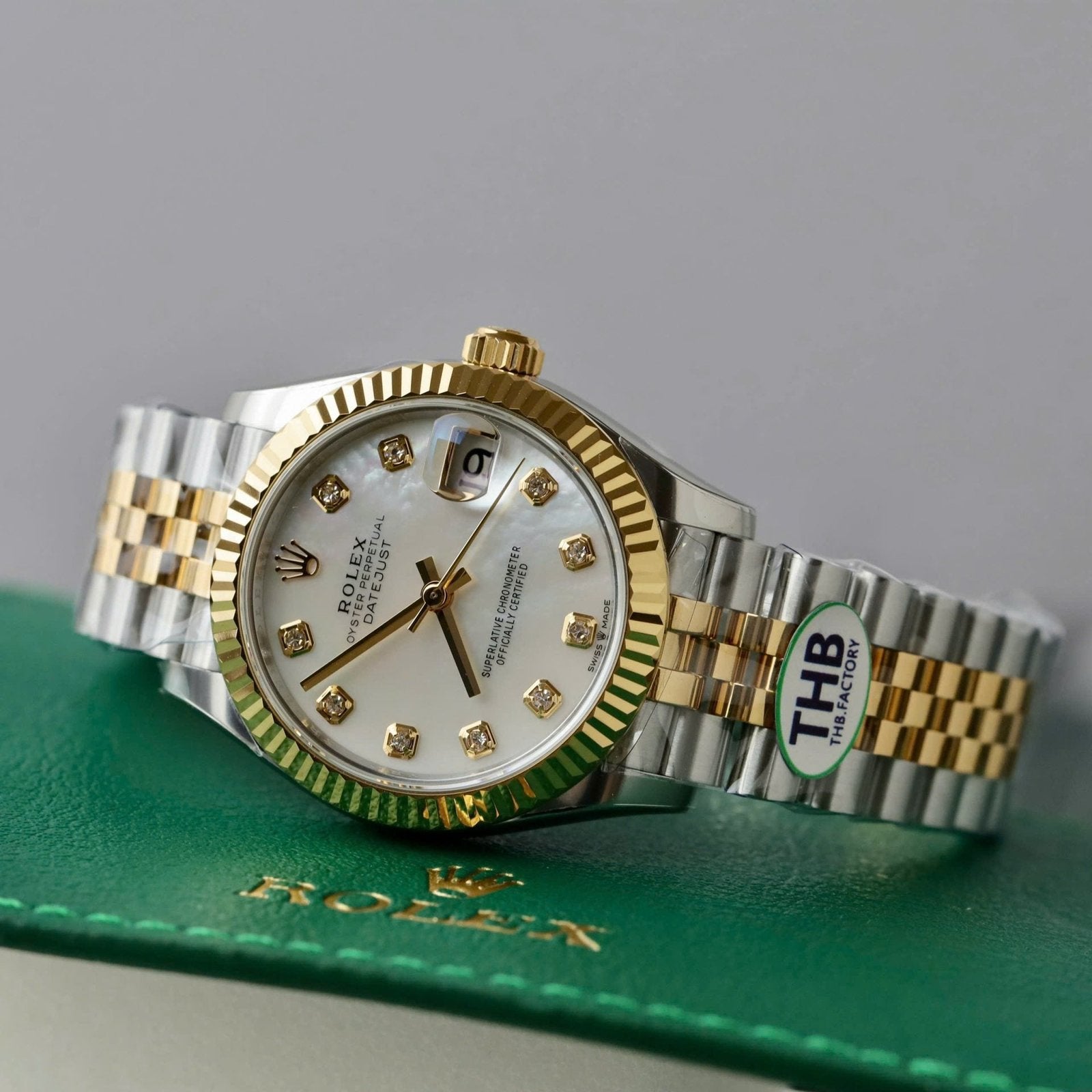 Rolex DateJust Women Dial Mother Of Pearl Watch 31mm