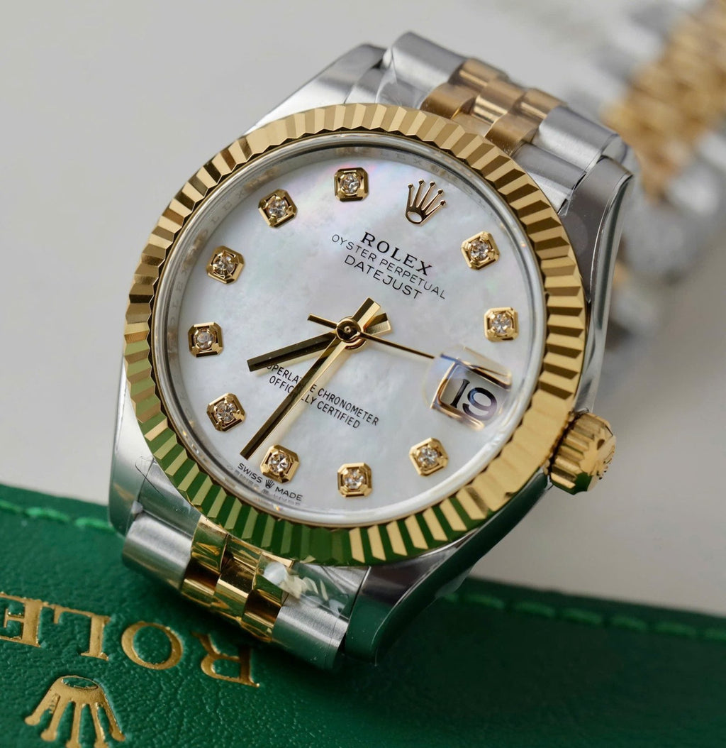 Rolex DateJust Women Dial Mother Of Pearl Watch 31mm