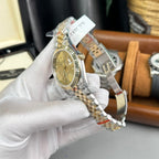 Rolex Date Just Watch Gold Wrapped Jubilee Strap 41mm