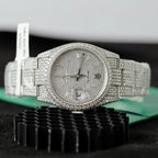 Rolex DateJust Watch Diamonds Moissanite 36mm