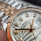 Rolex DateJust 126231 Watch Palm Dial 36mm