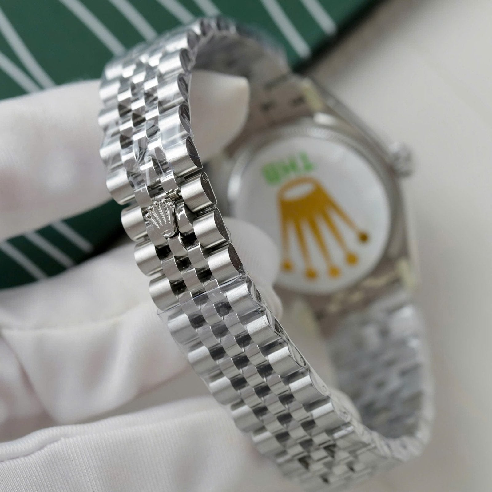 Rolex DateJust 11 Watch Wine Dial Jubilee Strap 31mm