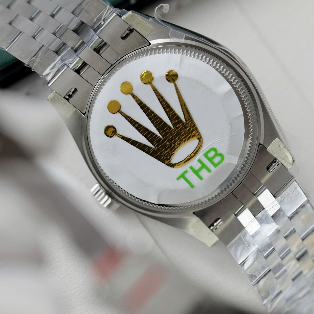 Rolex DateJust 11 Watch Wine Dial Jubilee Strap 31mm