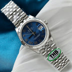 Rolex DateJust Watch Women Blue Dial Jubilee Strap 31mm