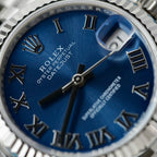 Rolex DateJust Watch Women Blue Dial Jubilee Strap 31mm