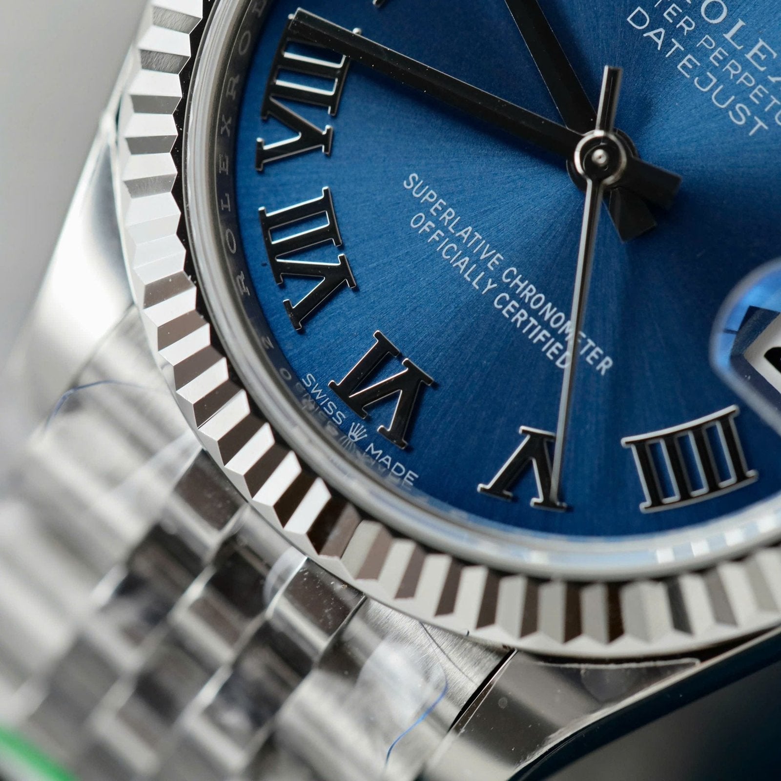 Rolex DateJust Watch Women Blue Dial Jubilee Strap 31mm