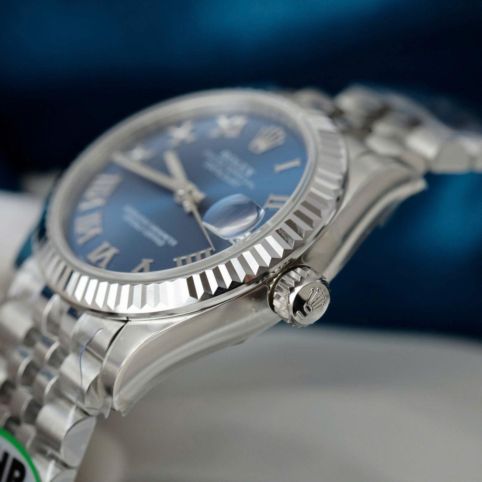 Rolex DateJust Watch Women Blue Dial Jubilee Strap 31mm