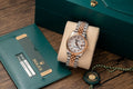 Rolex Date Just Watch Demi Rose Gold 31mm