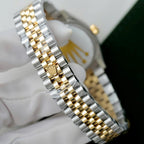 Rolex DateJust Watch Women Green Flower Dial 31mm