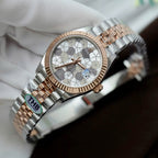 Rolex DateJust Watch Women Flower Dial Jubilee Strap 31mm
