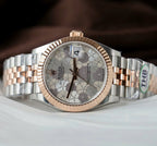 Rolex DateJust Watch Women Flower Dial Jubilee Strap 31mm