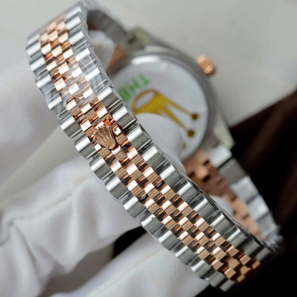 Rolex DateJust Watch Women Flower Dial Jubilee Strap 31mm